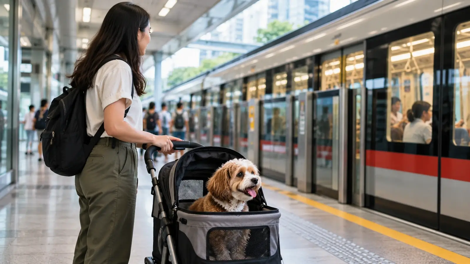 Can You Bring Dogs on Singapore MRT & Buses? Pet Transport Rules & Alternatives