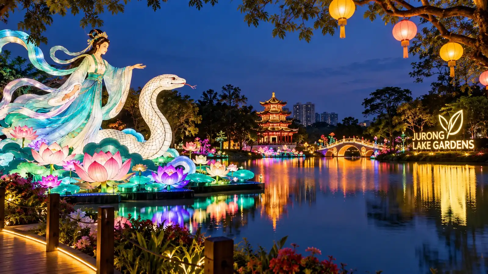 Lights by the Lake 2026: Free Lanterns, Dates & What to See at Jurong Lake Gardens