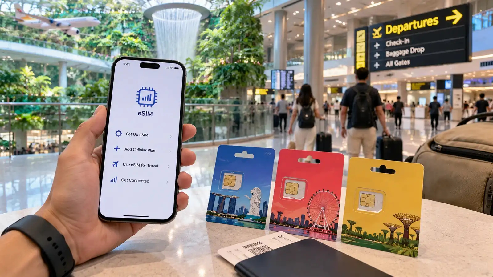 Singapore Tourist SIM vs eSIM 2026: Plans, Airport Pickup & Which to Choose